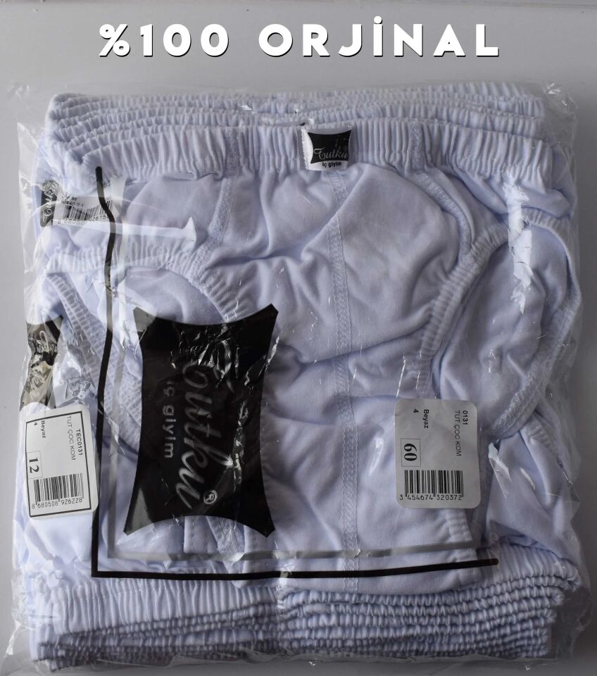 Tutku Erkek Çocuk Slip Külot 12'li (131)