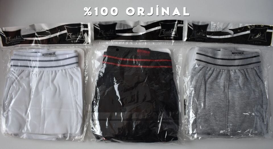 Tutku Erkek Çocuk Likralı Boxer 6'lı Paket (133)