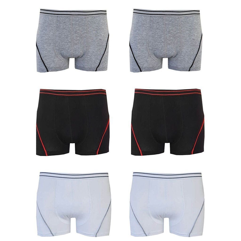 Tutku Erkek Çocuk Likralı Boxer 6'lı Paket (133)