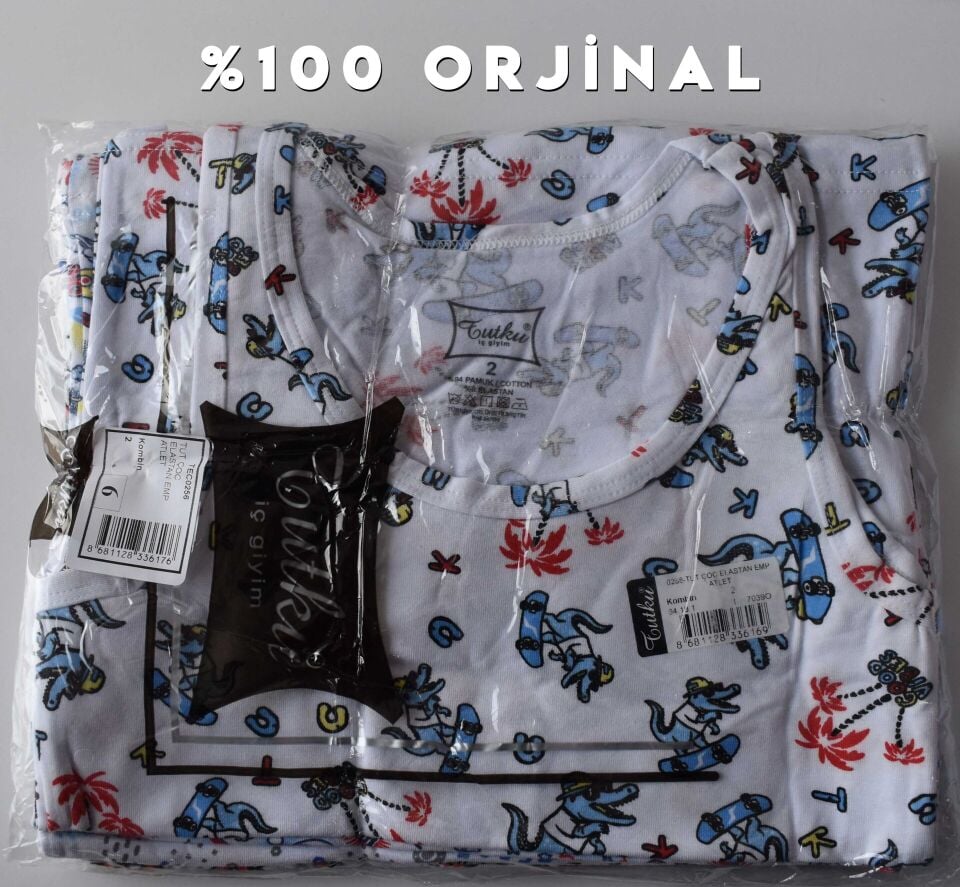 Tutku Elestan Empirme Erkek Çocuk Atlet 6'lı (256)