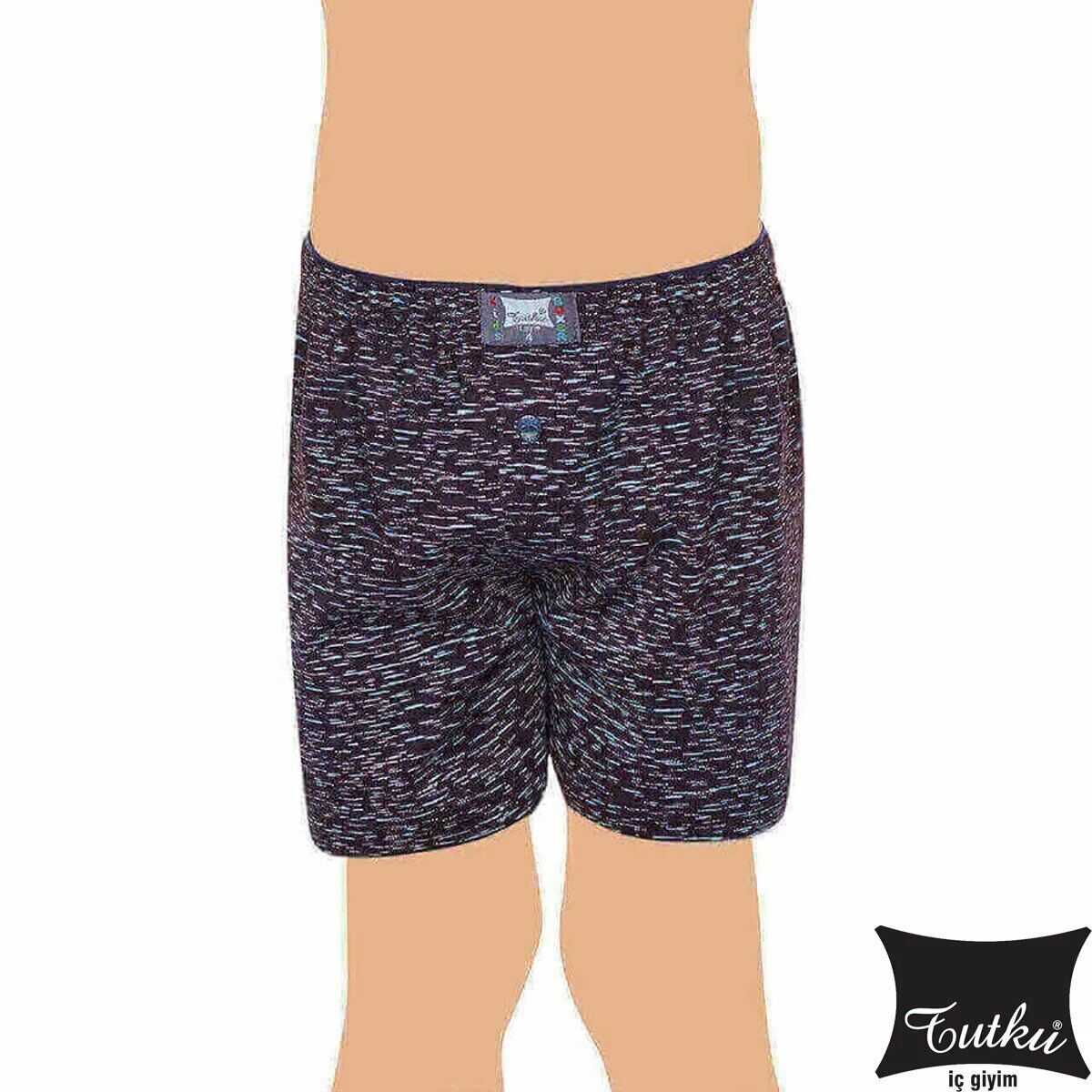 Tutku Desenli Erkek Çocuk Havlu Bel Boxer