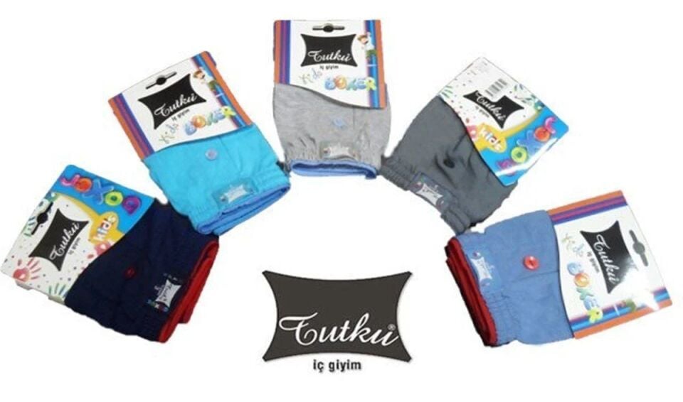 Tutku Erkek Çocuk Havlu Bel Boxer (139)