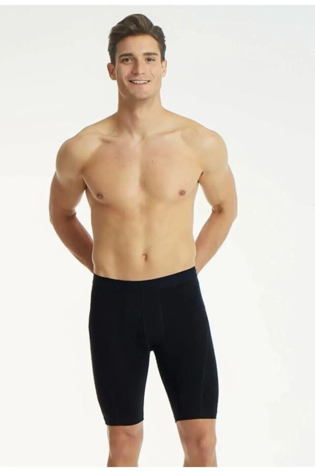 Tutku Elit 1253 Erkek Elestan Uzun Boxer ( 1253 Tekli )