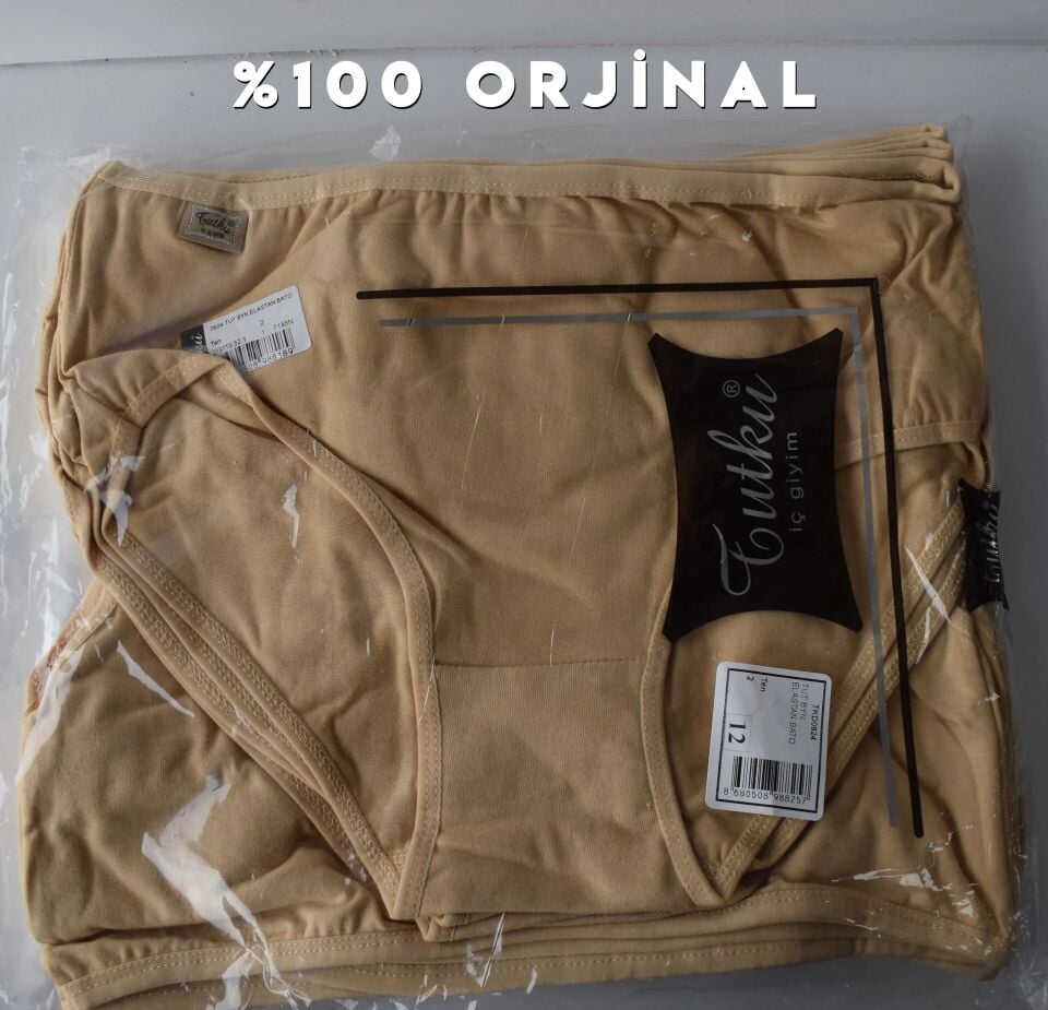 Tutku Bayan Likralı Bayan Bato Külot 12'li (924)