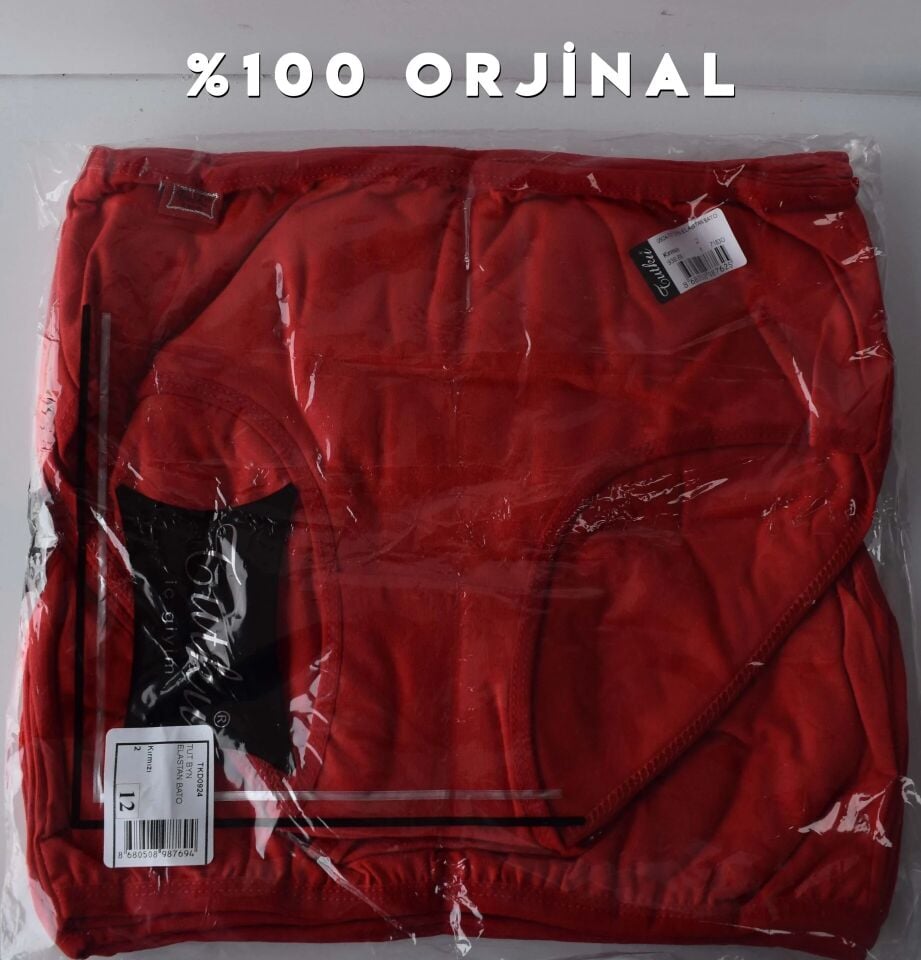 Tutku Bayan Likralı Bayan Bato Külot 12'li (924)