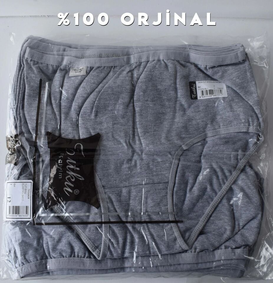 Tutku Bayan Likralı Bayan Bato Külot 12'li (924)