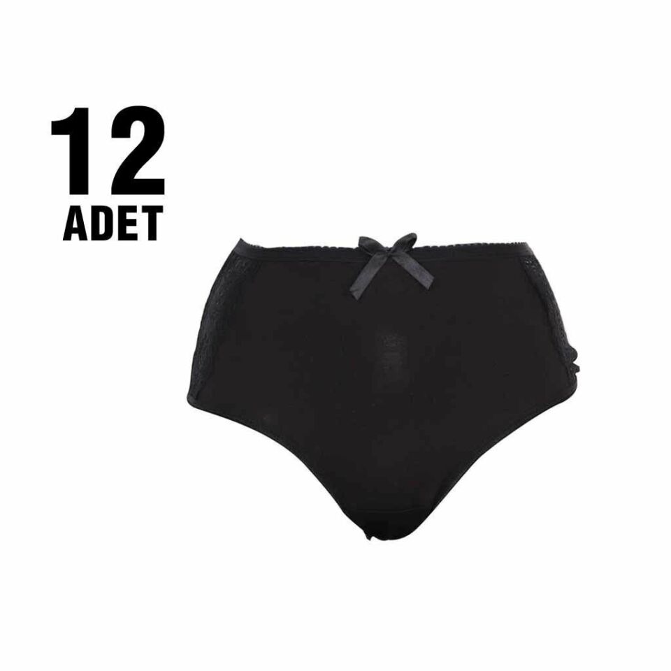 Tutku Elit 2401 Yanı Dantel Bayan Bato 12'li