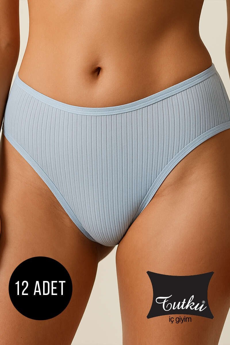 Tutku 592 Pandora Kadın Bikini Külot 12'li Paket ( 592 Pandora)