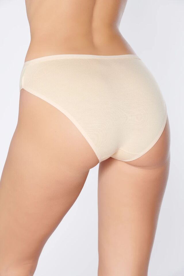 Tutku Elit Kadın Bambu Düz Bikini Külot 12'li ELT2711