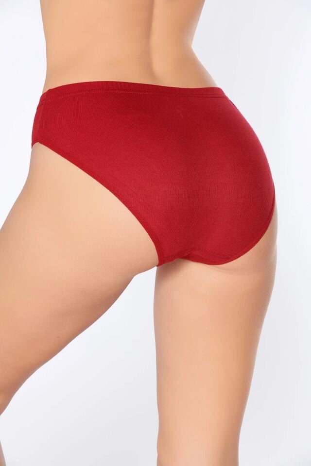 Tutku Elit Kadın Bambu Kombel Bikini Külot 12'li ELT2710