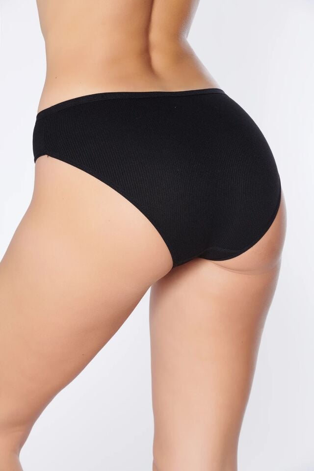 Tutku Elit Kadın Bambu Kaşkorse Bikini Külot 12'li ELT2707