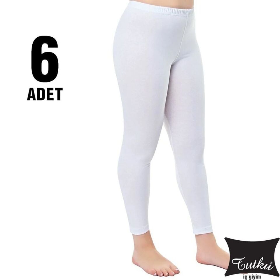 Tutku Bayan Uzun Düz Tayt 6'lı (173)