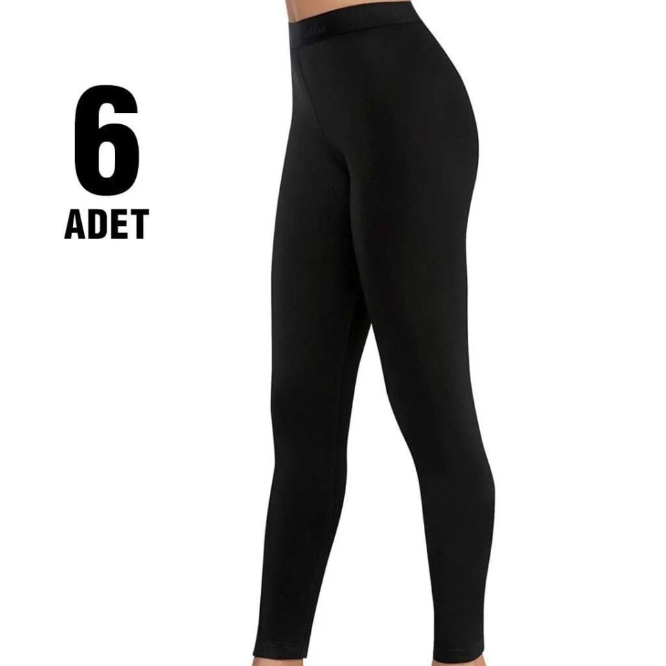 Tutku Bayan Uzun Düz Tayt 6'lı (173)