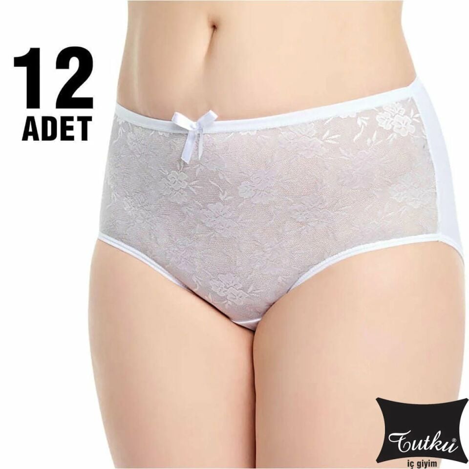 Tutku 0926 Elestan Tüllü Bayan Bato 12'li