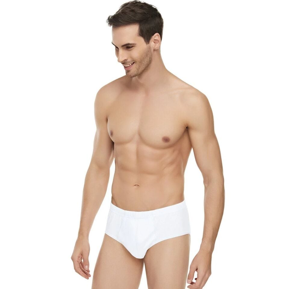 Tutku Elit 1071 Erkek Penye Kom Slip Külot ( 1071 Tekli )