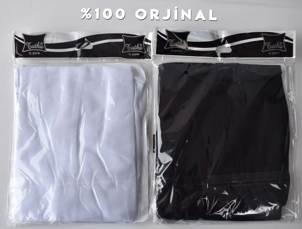 Tutku 0149 Bayan Kalın Askılı Çıtçıtlı Badi Zıbın (Kancalı) (149 Tekli )