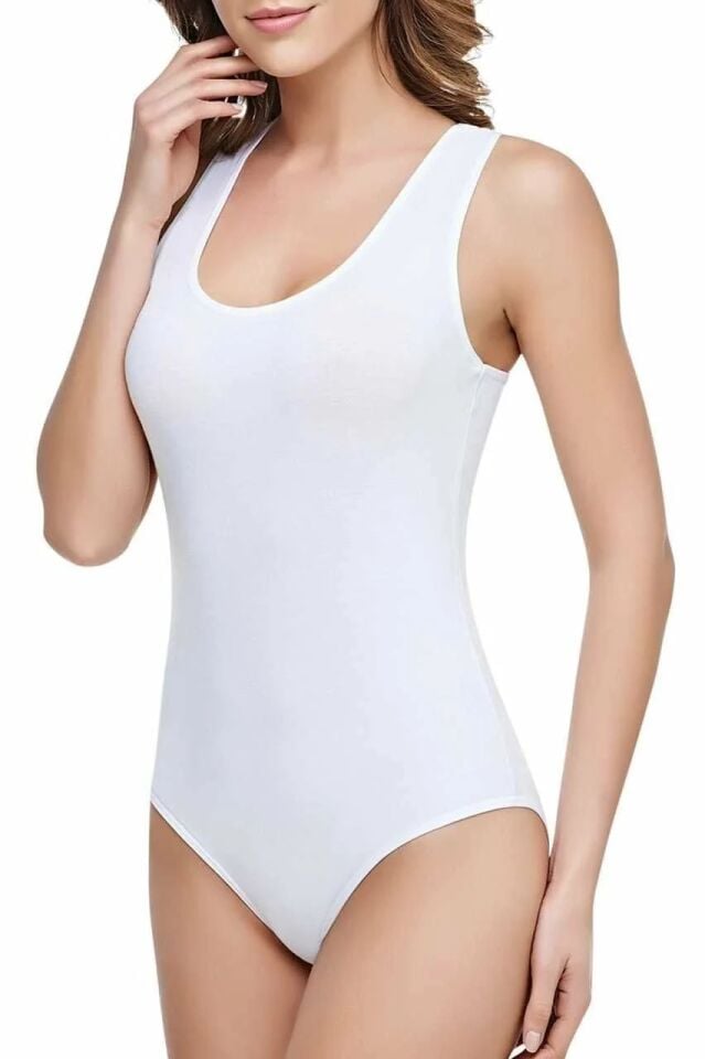 Tutku 0149 Bayan Kalın Askılı Çıtçıtlı Badi Zıbın (Kancalı) (149 Tekli )
