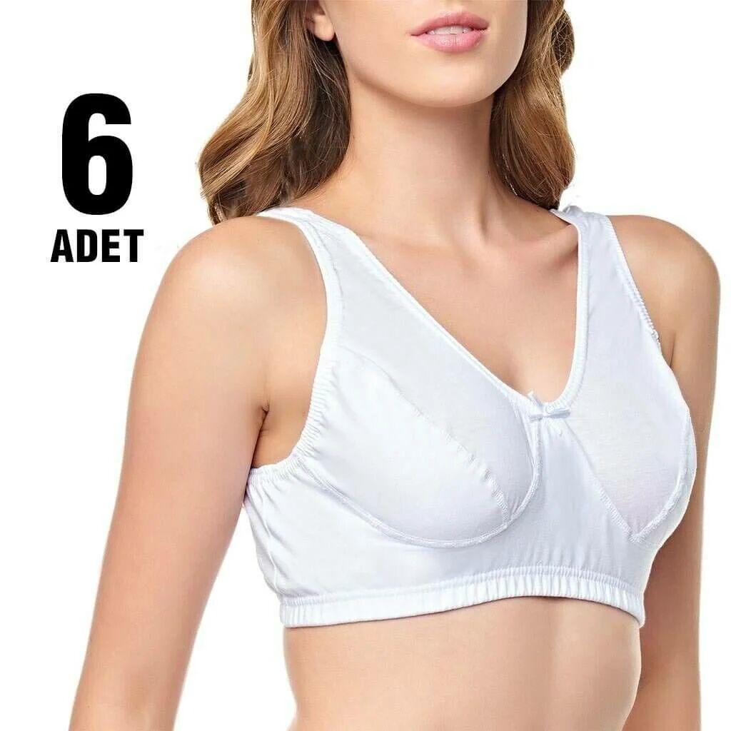 Tutku 0152 Bayan Bady Sütyen (85-120) 6'lı