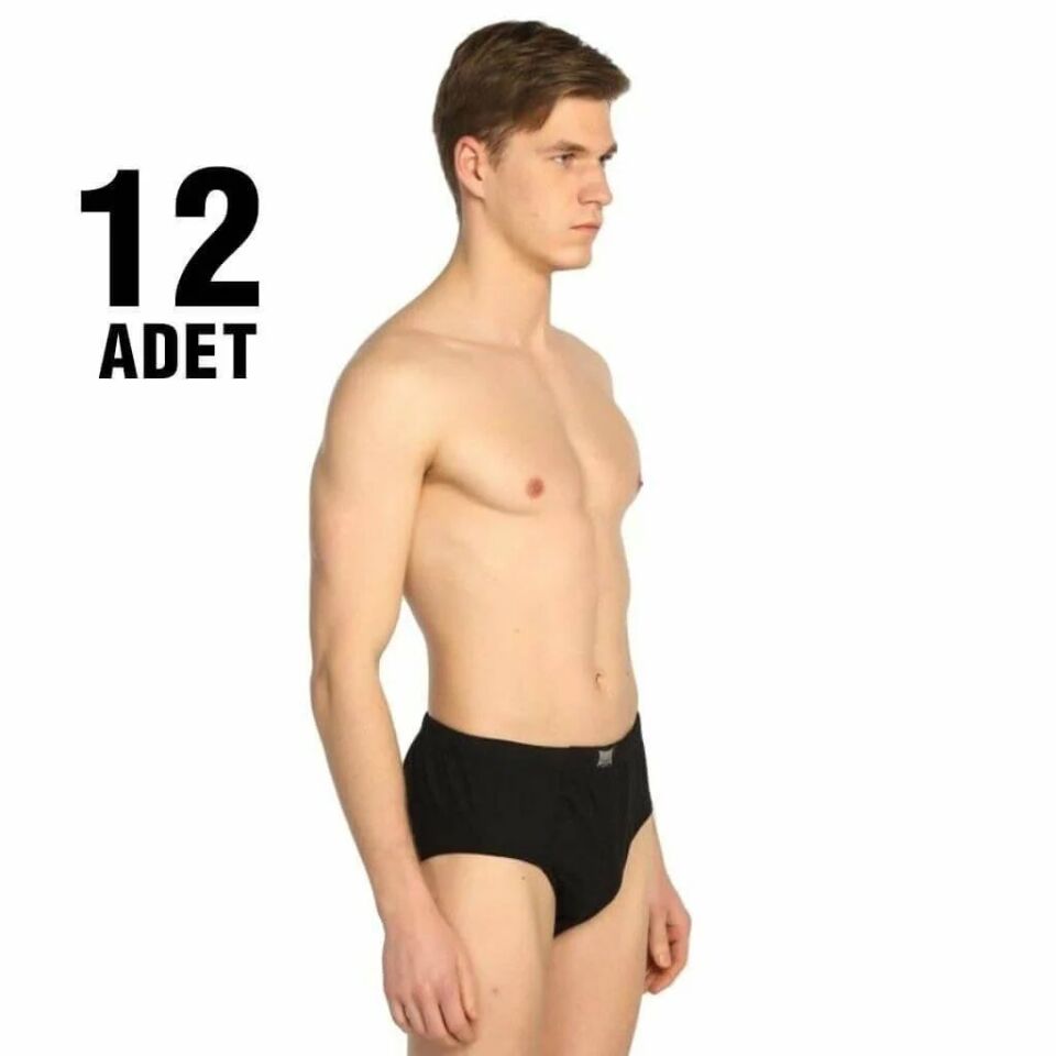 Tutku Erkek Kom Slip Külot Renkli 12'li