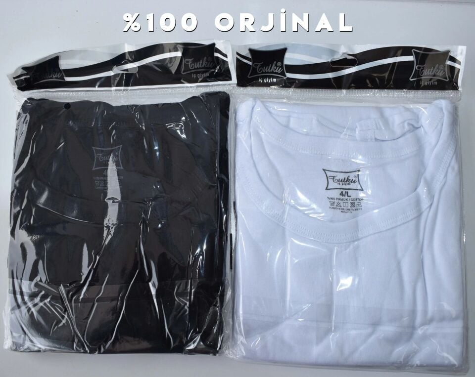 Tutku Renkli Erkek Sıfır Kol Ribana Spor Fanila