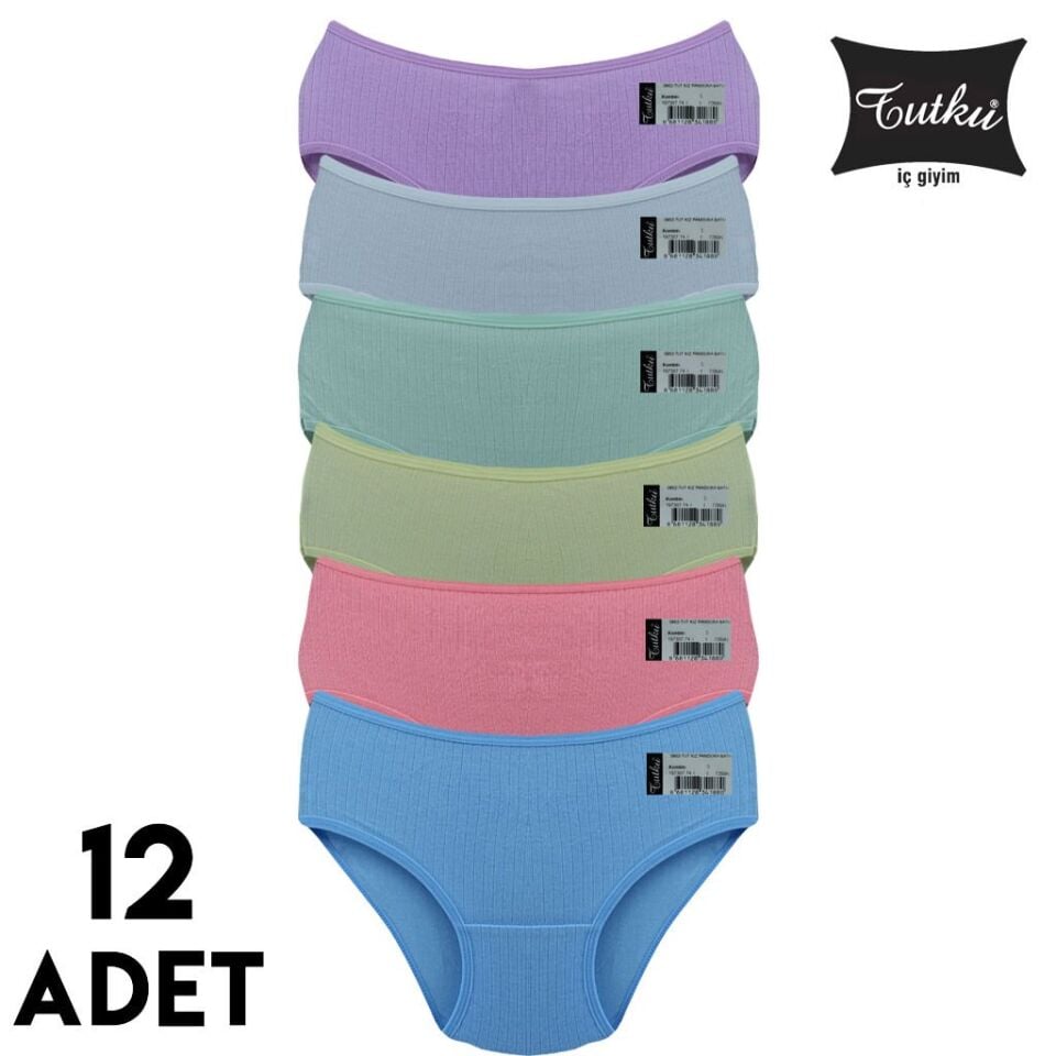Tutku 0852 Kız Çocuk Pandora Külot 12'li