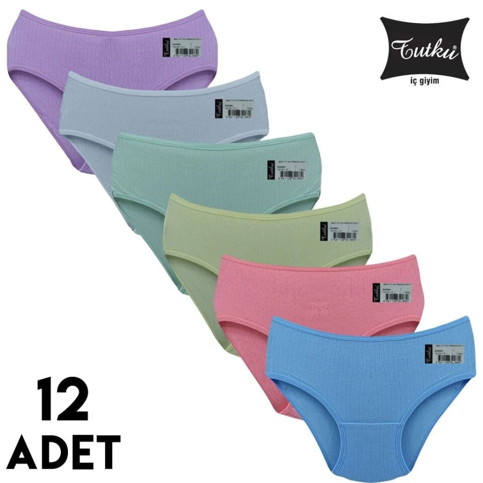 Tutku 0852 Kız Çocuk Pandora Külot 12'li