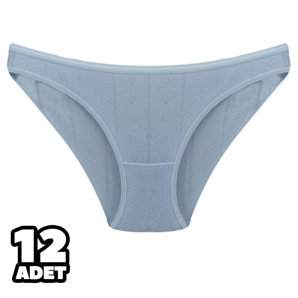 Tutku 0679 Jakarlı Bayan Bikini 12'li