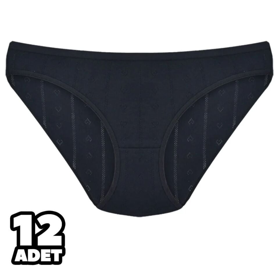 Tutku 0679 Jakarlı Bayan Bikini 12'li