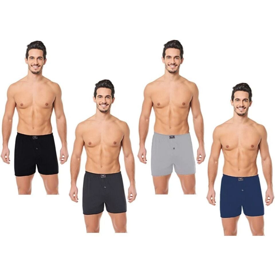 Seher Erkek Penye Düz Boxer (SER08)