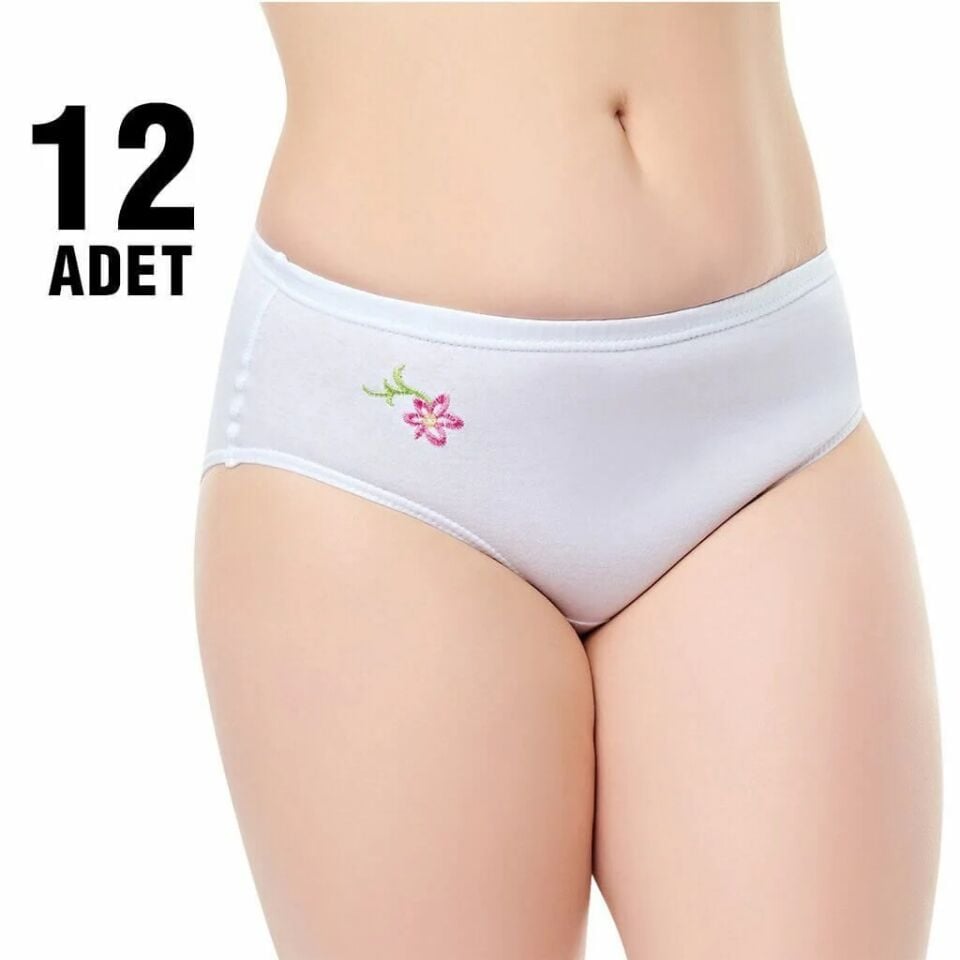 Seher İşlemeli Bayan Kom 12'li (SKD24 12'Lİ)