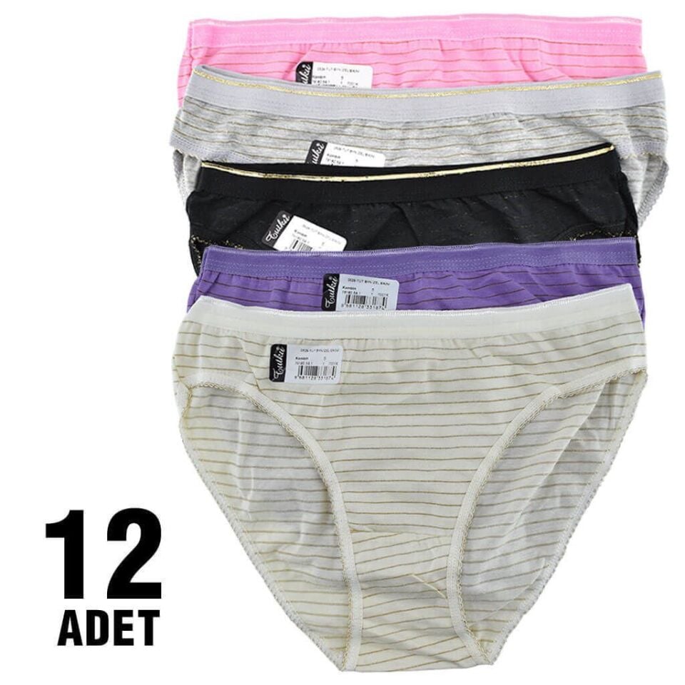 Tutku 0526 İzel Bayan Bikini 12'li