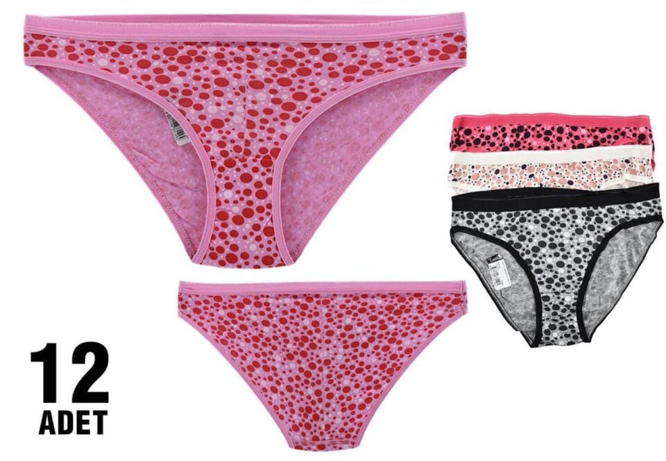 Tutku 0821 Begüm Bayan Bikini 12'li