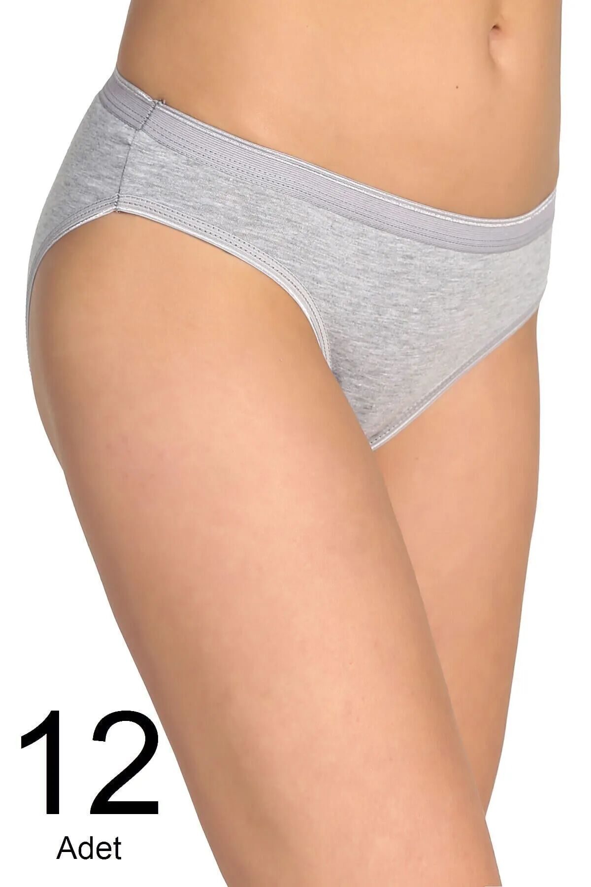 Tutku Su Yolu Kadın Gri Bikini 12'li