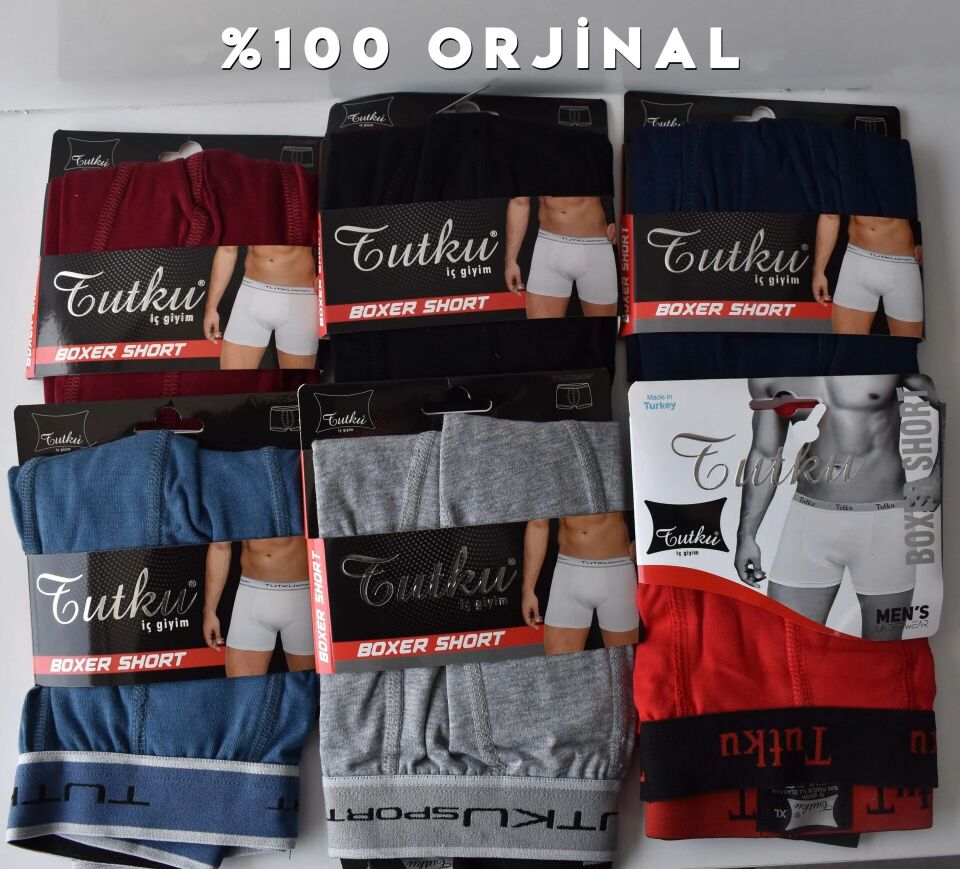 Tutku Erkek Elestan Spor Boxer